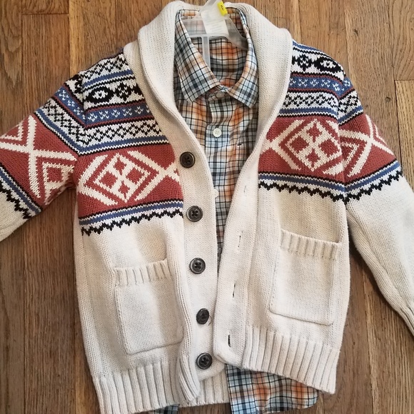 Sold-Gymboree Shawl Cardigan - Picture 5 of 5